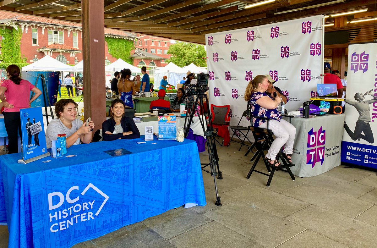 Didn't know <a href="/YourDCTV/">YourDCTV</a> provides training programs structured to emulate real-world production practices w/ modern production equipment @DCStateFair #DCStateFair runindc.com/dc-state-fair-…