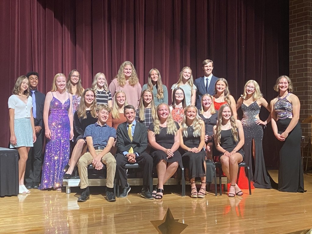 AberdeenCHS's tweet photo. Homecoming Coronation 2022
Congratulations King Brian Johnson and Queen Anna Malchow
The Royal Court all looked amazing and represented Central High School well. A big thank you to CHS Student Senate and Advisor Kevin Rook for their hard work during homecoming week! GO EAGLES! https://t.co/r0236UBVmm