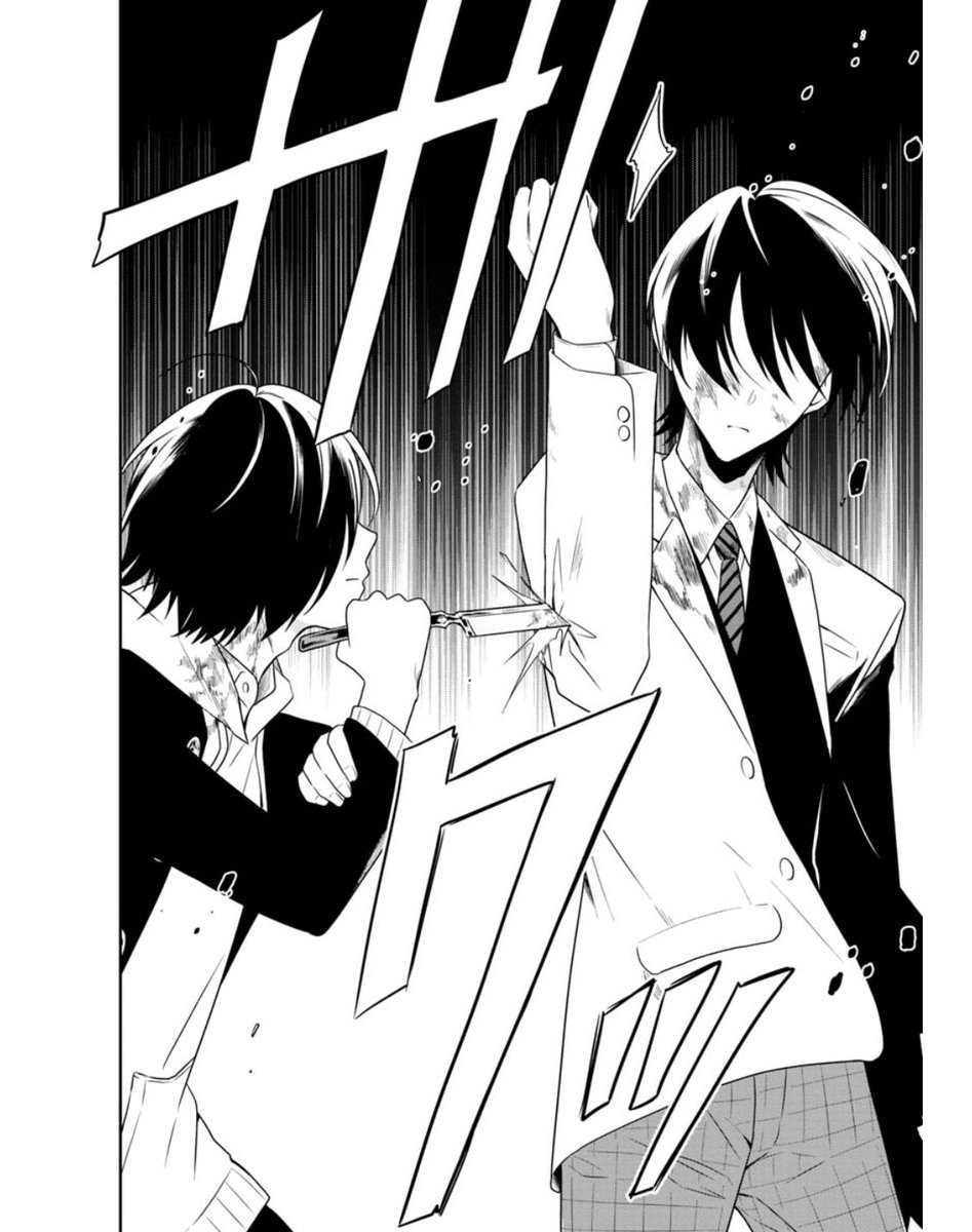「死ニカエリ」9話、無料公開中です!  先読みで最終回&特別編が読めます☺️ 特別編は、葬送屋の所長・ショウシが死ニカエリになった理由が分かります。  3巻も好評発売中♪ amzn.to/3B64GvM  死ニカエリ - 反転シャロウ / 第9話 終わりの自傷 | くらげバンチ  
