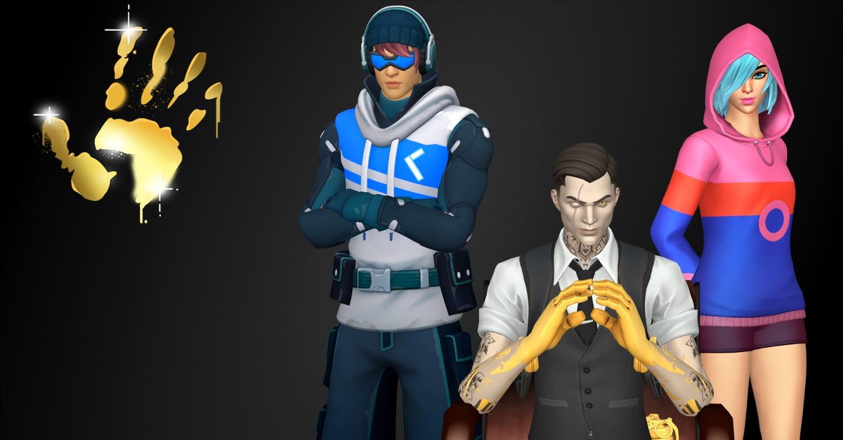 ElectricFox37's tweet photo. I can picture Iris and Point Patroller as spies for Midas π#Fortnite #Midas #PointPatroller #Iris https://t.co/EX42IGbXoe