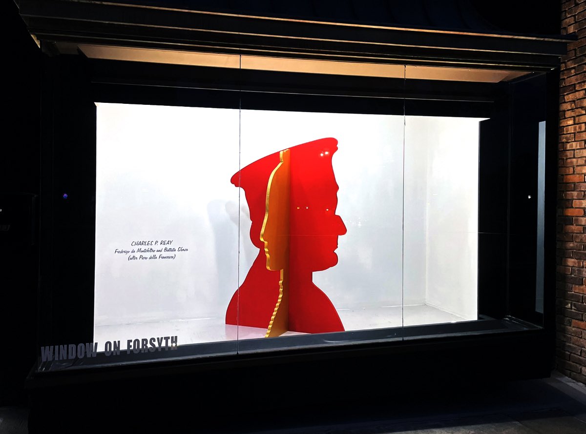 bdavidgallery's tweet photo. Check out a sculpture installation by Charles P. Reay tonight at WINDOW ON FORSYTH, viewable 24/7 at 7513 Forsyth Boulevard
-
#WindowOnForsyth #Sculpture #PublicArt #artconsultant #artadvisor #GoSeeArt #downtownclaytonMO #STLmade  #STLart #STLculture #stlbloggers #explorestlouis https://t.co/toJeMtsHy4