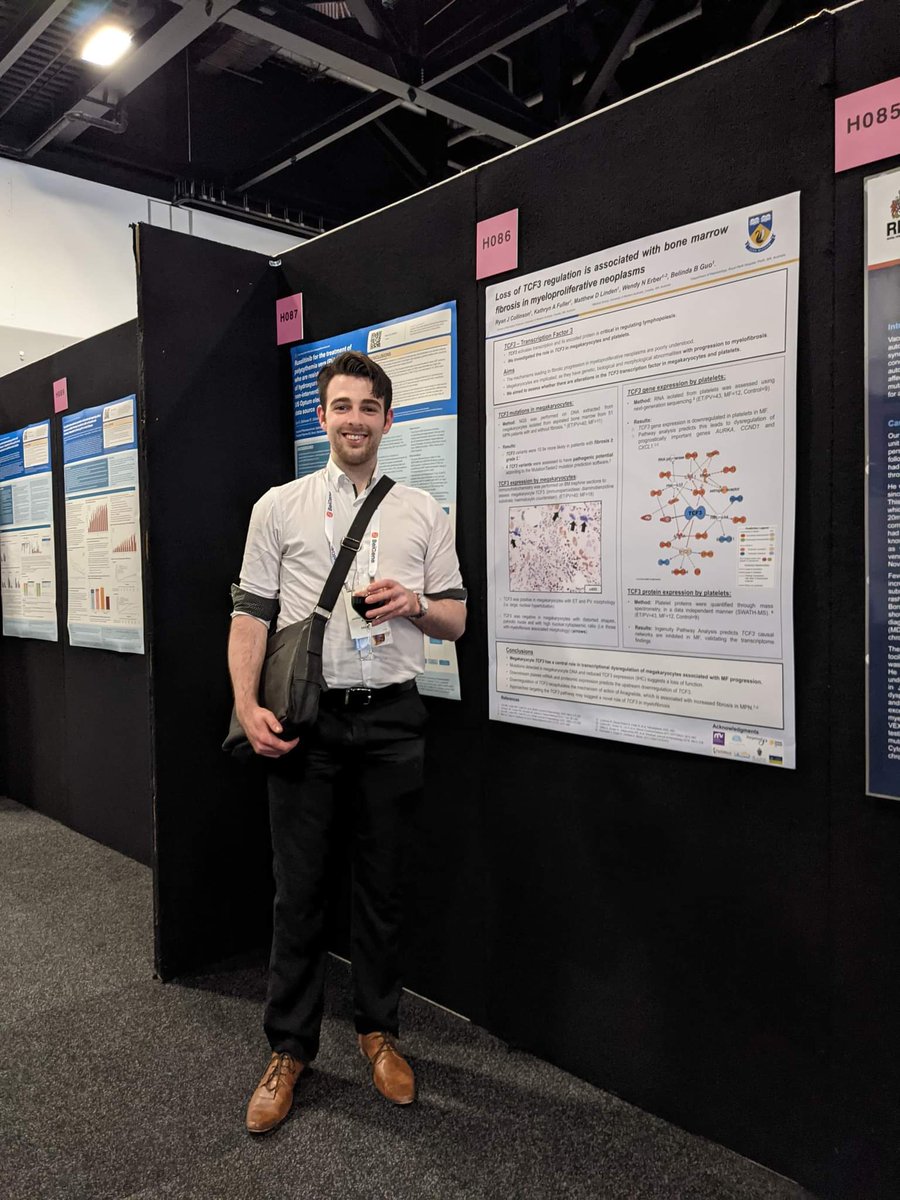 RyanCollinson13's tweet photo. Proud to present my research at Blood2022 💧

#blood22 #mpn @ International Convention Centre Sydney - ICC Sydney https://t.co/psHdEOqzye