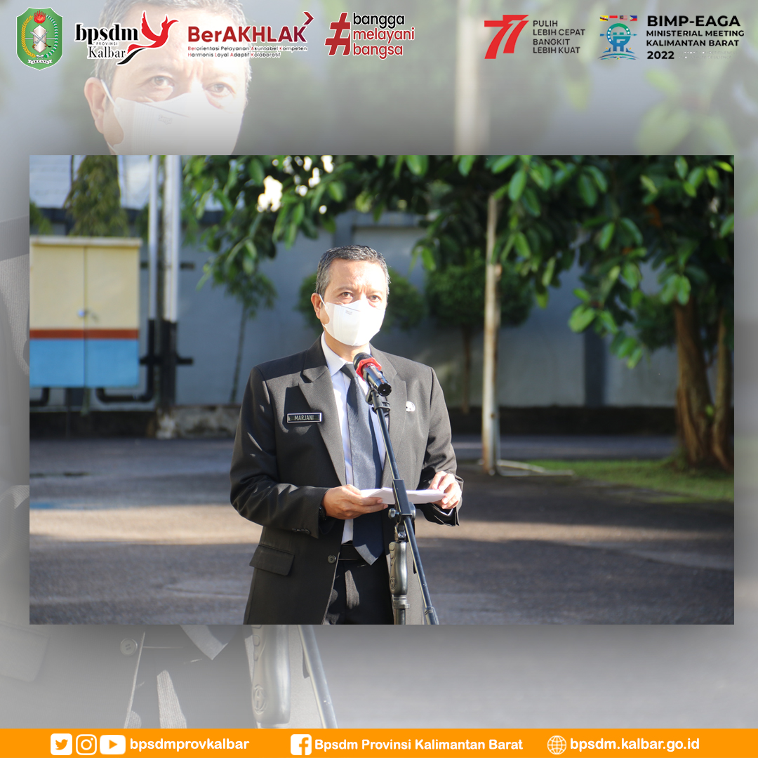 bpsdmprovkalbar's tweet photo. Pontianak, 12 September 2022
Pembukaan Pelatihan Dasar CPNS Golongan II dan Golongan III Provinsi Kalimantan Barat Tahun 2022 di BPSDM Provinsi Kalimantan Barat oleh Gubernur Kalimantan Barat Bapak H. Sutarmidji, S.H., M.Hum.
#bpsdmkalbar https://t.co/YR6tBQ67eT