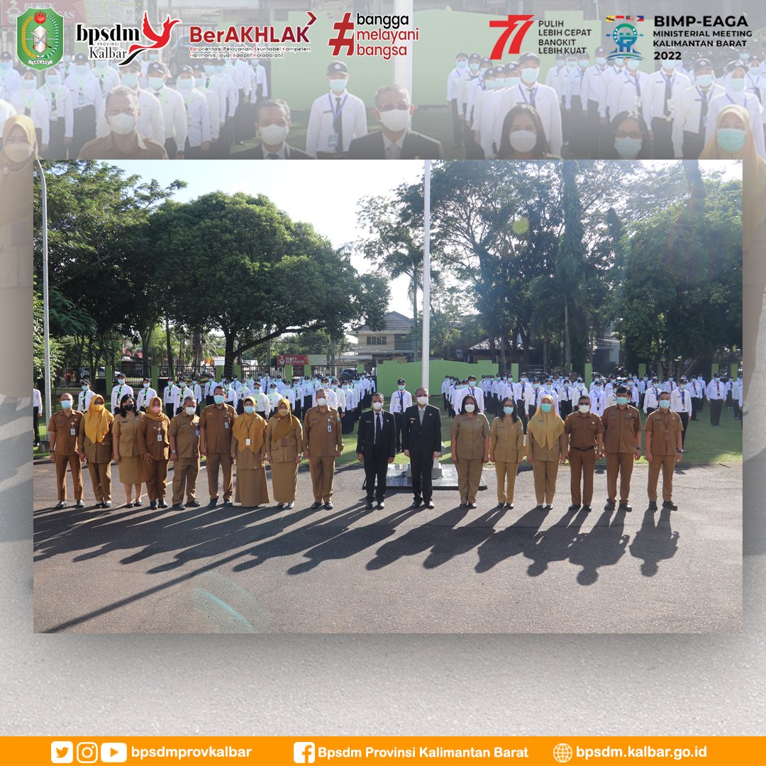 bpsdmprovkalbar's tweet photo. Pontianak, 12 September 2022
Pembukaan Pelatihan Dasar CPNS Golongan II dan Golongan III Provinsi Kalimantan Barat Tahun 2022 di BPSDM Provinsi Kalimantan Barat oleh Gubernur Kalimantan Barat Bapak H. Sutarmidji, S.H., M.Hum.
#bpsdmkalbar https://t.co/YR6tBQ67eT