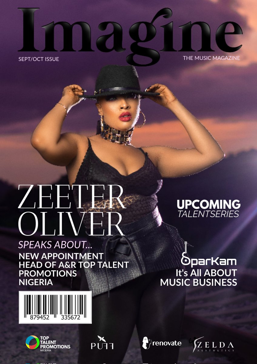 OliverZeeter's tweet photo. Cover Girl Alert. Big Announcement. Zeeter Oliver now Head of A&R Top Talent Promotions Nigeria. From #upcomingartist to #musicexecutives #zo #GlobalCitizen #imagine #sparkam #afrofusion #toptalent #toptalentpromotions #covergirl
Thanks Imagine for this one #directorZ https://t.co/Cp9MsOAFEo