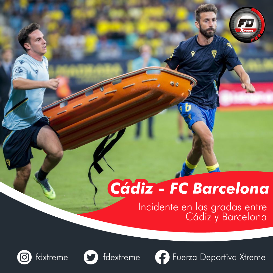 fdextreme's tweet photo. En el Cádiz - FC Barcelona de este fin de semana, lo menos importante fue el fútbol. Una emergencia médica en la grada en los últimos minutos de juego obligaron a parar el parido para que profesionales sanitarios pudieran atender al paciente en parada cardiorrespiratoria. https://t.co/fWjpnFS6NA