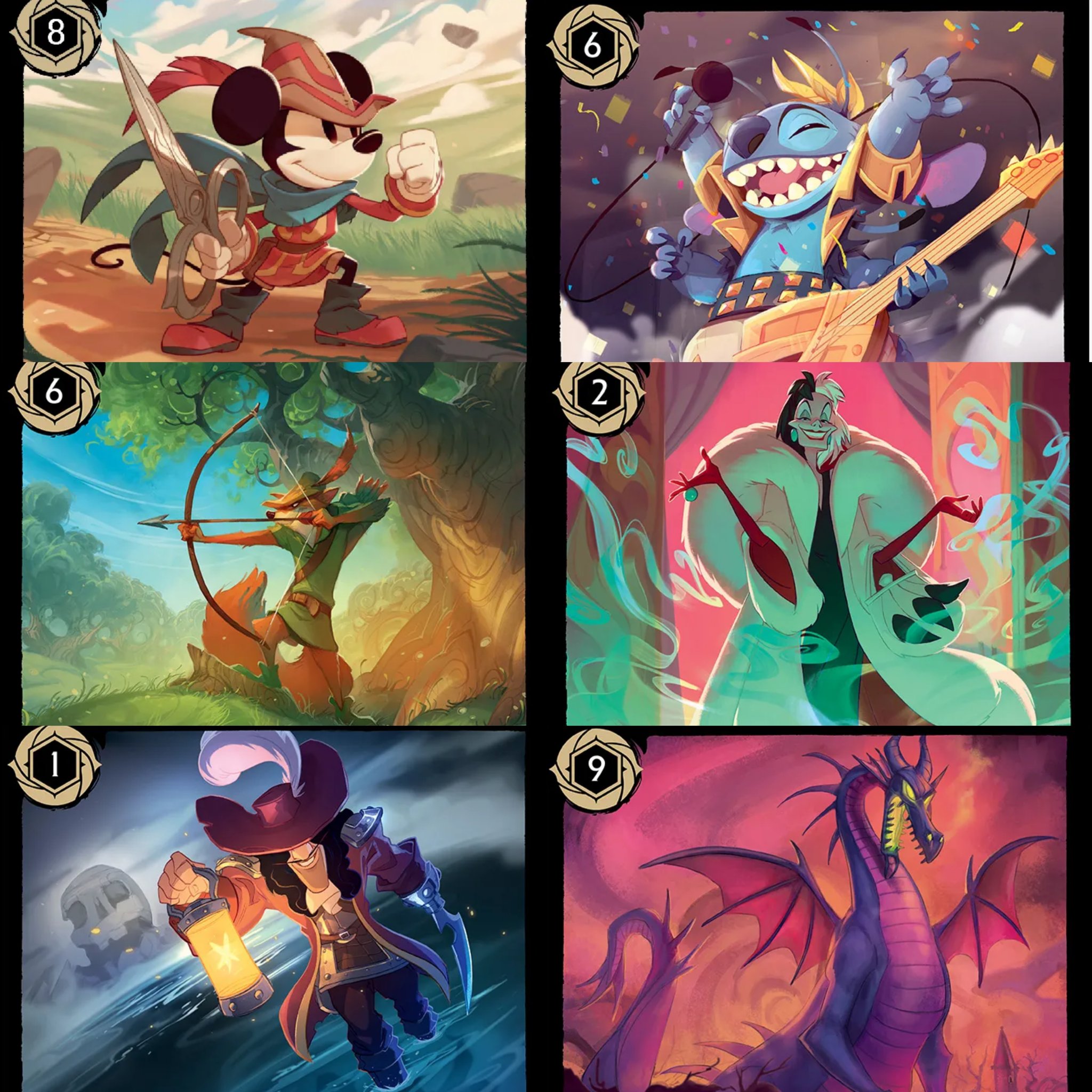 Disney Animation Promos on Twitter "Art for multiple cards from Disney