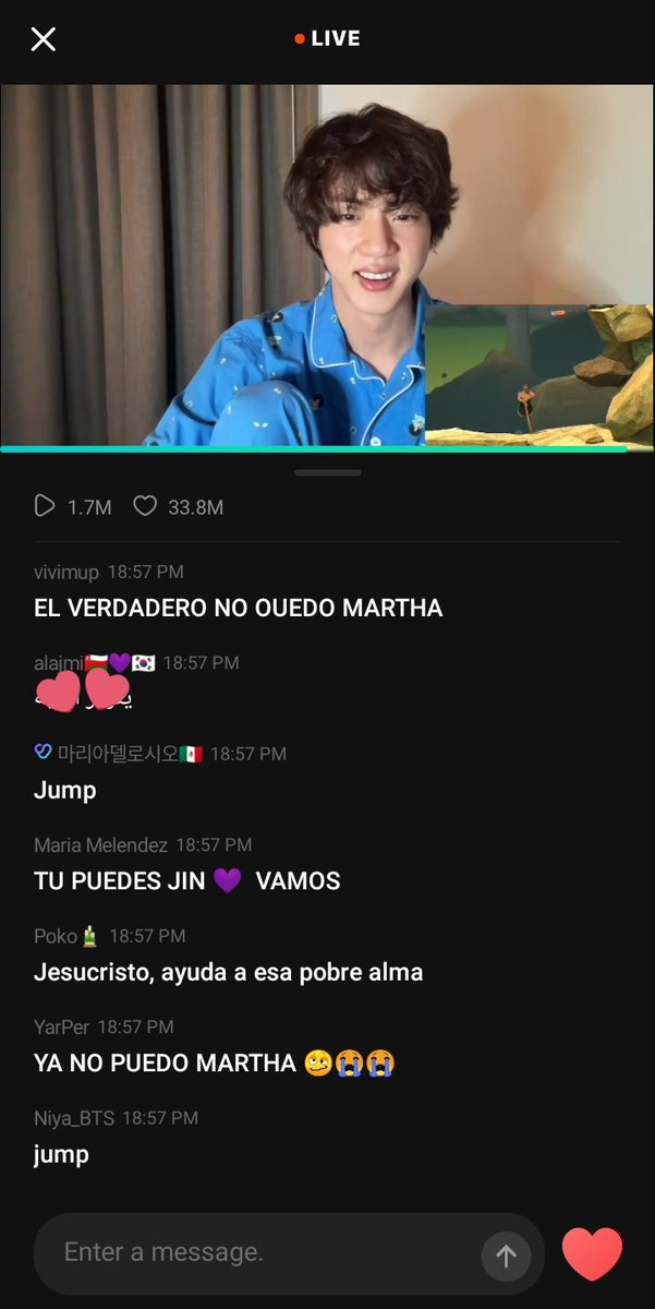 uarmyvale_'s tweet photo. pero los comentarios de L-army JAJAJAJAJA 
#SEOKJIN https://t.co/IyimthlvFN