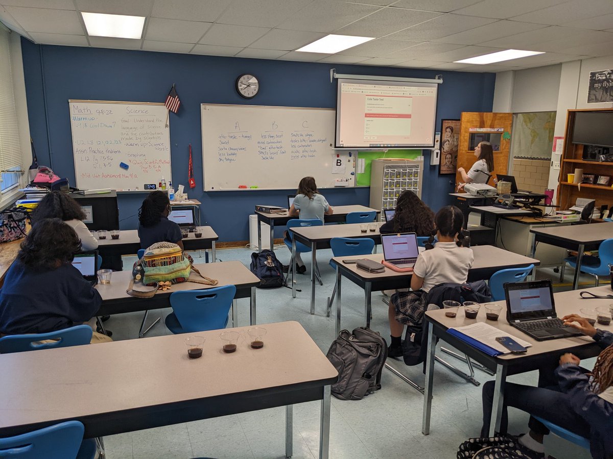 jp_educator's tweet photo. Taste test marketing or fleeing zombies immigration are the measures our #teachers take for #studentengagement @WakeGirlsLead ! #CTE #businessmarketing #APHugs #humangeography https://t.co/6Iv4cnP5J9