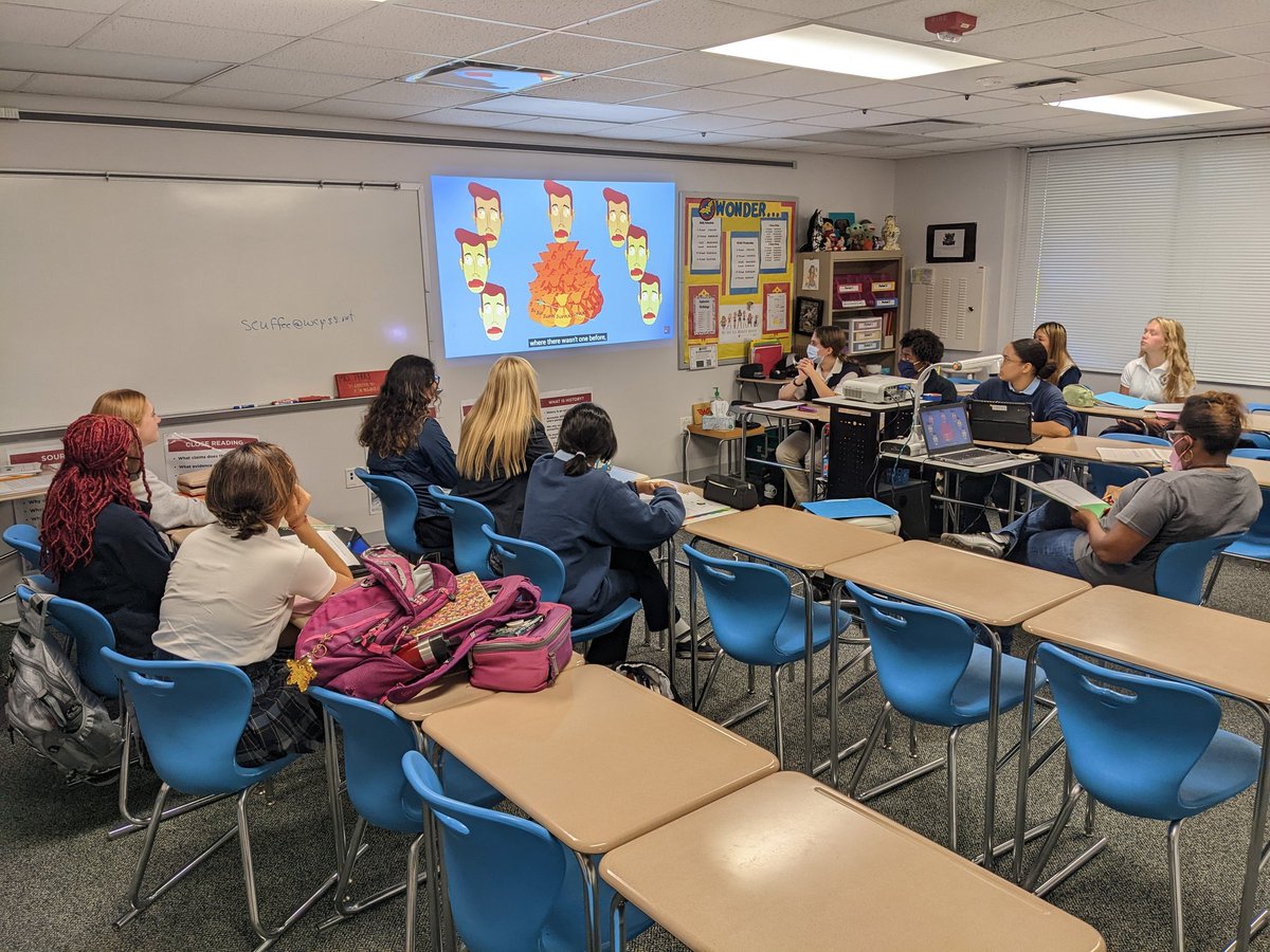 jp_educator's tweet photo. Taste test marketing or fleeing zombies immigration are the measures our #teachers take for #studentengagement @WakeGirlsLead ! #CTE #businessmarketing #APHugs #humangeography https://t.co/6Iv4cnP5J9