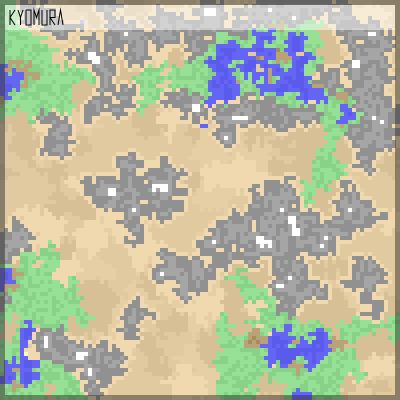 PixelMaps ⛰ on Twitter: "Welcome to Kyomura (Population 8,062). Since
