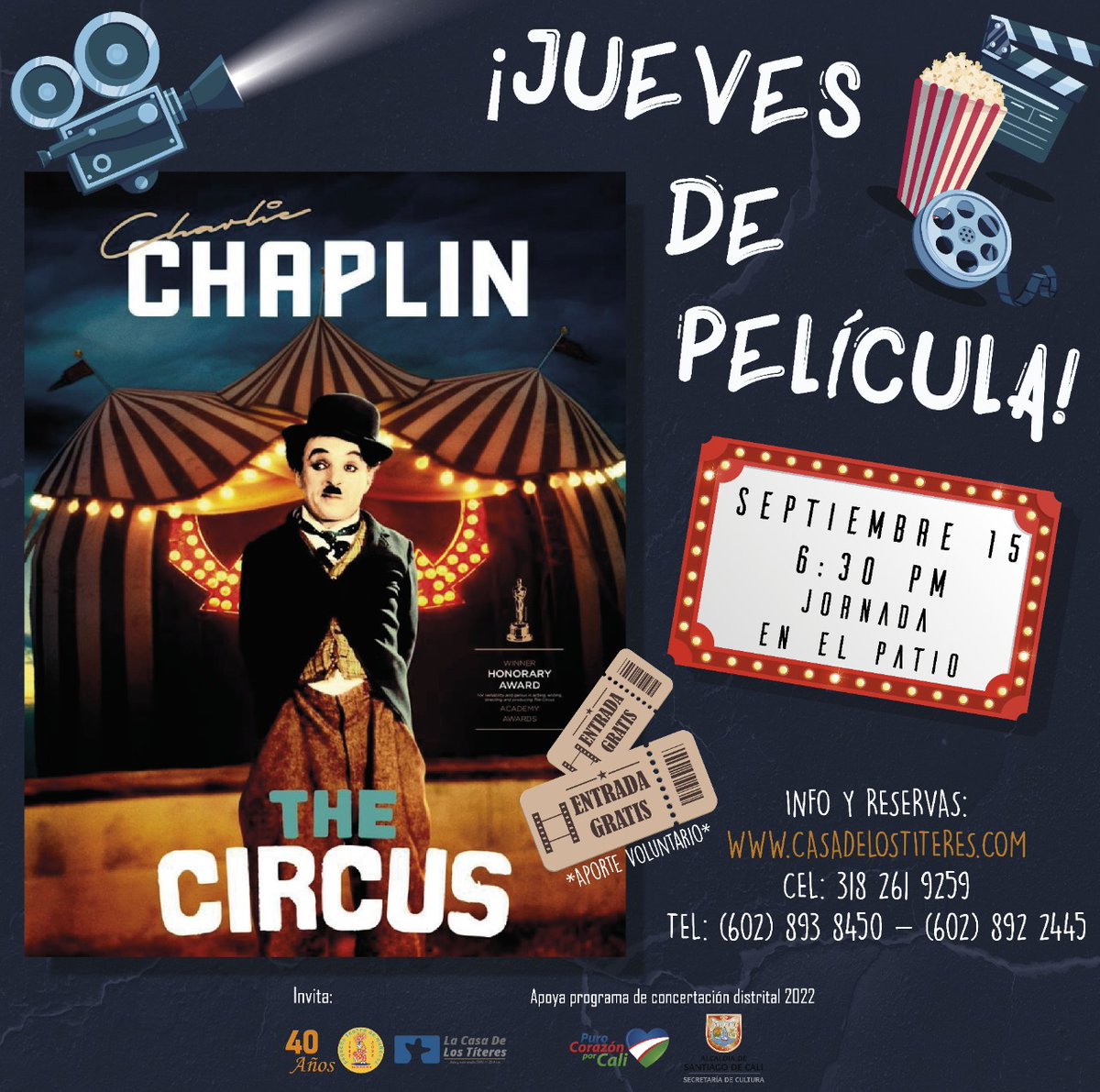 CASATITERES's tweet photo. ❤️💘 PROGRAMACIÓN AMOR Y AMISTAD 💘❤️

¿Qué tal una noche de peli? 🤔🤩

Jueves 15 de Septiembre 
Hora: 6:30 PM
¡Entrada gratis!
Tu aporte es voluntario 🥰

¡Ven a disfrutar esta grandiosa película con todo tu parche! 🎥🍿 https://t.co/7ED6HiQO7a
