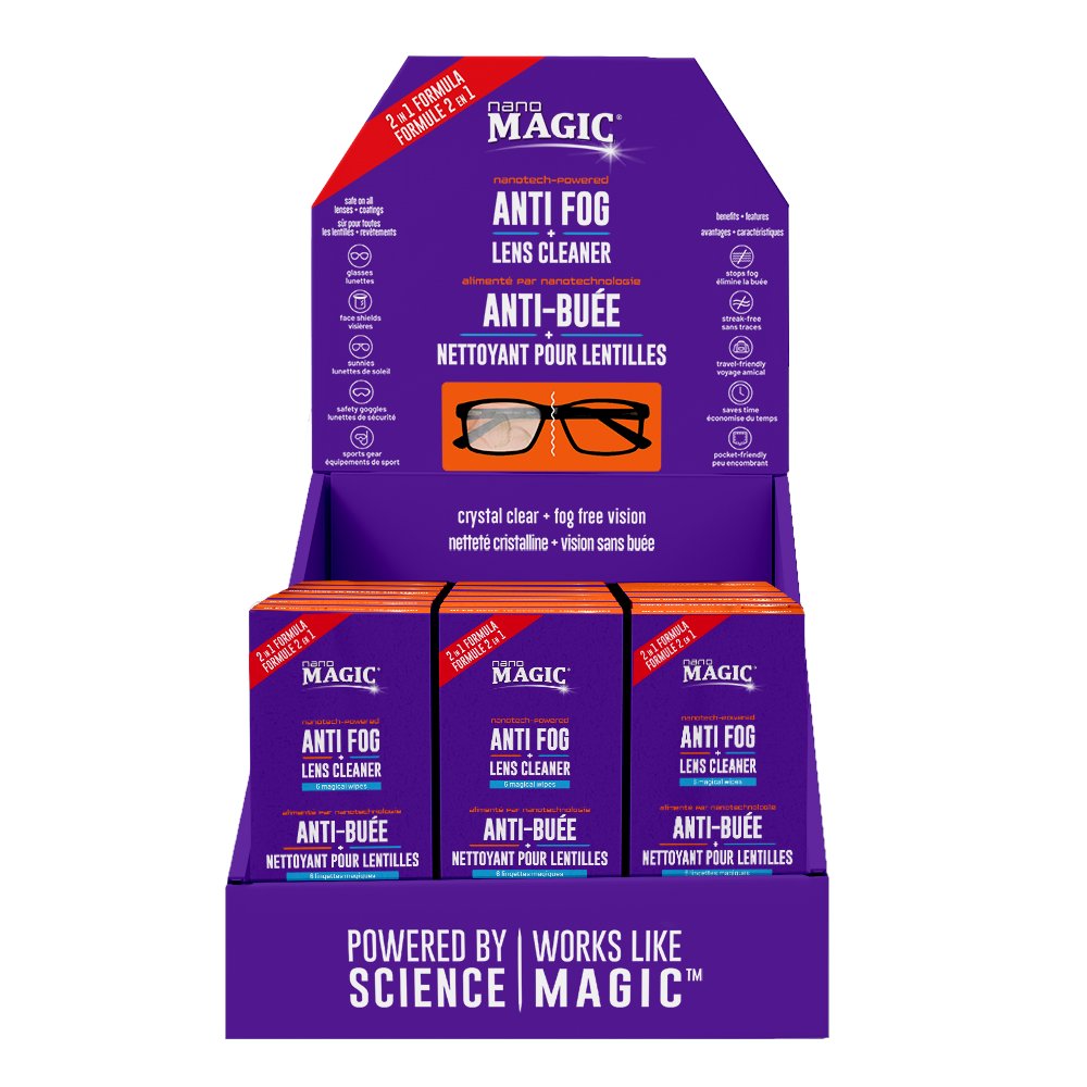 purplenanomagic's tweet photo. Keep an eye out for Nano Magic Screen + Lens Cleaner and our 2-in-1 Anti Fog + Lens Cleaner, now available at @WalmartCanada in checkout lanes across Canada! 
https://t.co/zEkQimVxe7 https://t.co/XkDNBTeXum