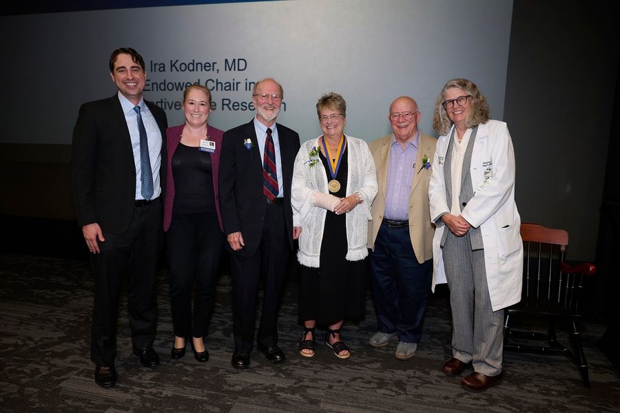 The Foundation for Barnes-Jewish Hospital announces Debra Parker Oliver, PhD, MSW <a href="/oliverdr/">Debra Parker Oliver</a> as the inaugural chairholder for the establishment of The Ira Kodner, MD Endowed Chair in Supportive Care Research. 

@WashUPallMedRes <a href="/WUSTLmed/">Test Account</a>
 
ow.ly/8zb350KHr89