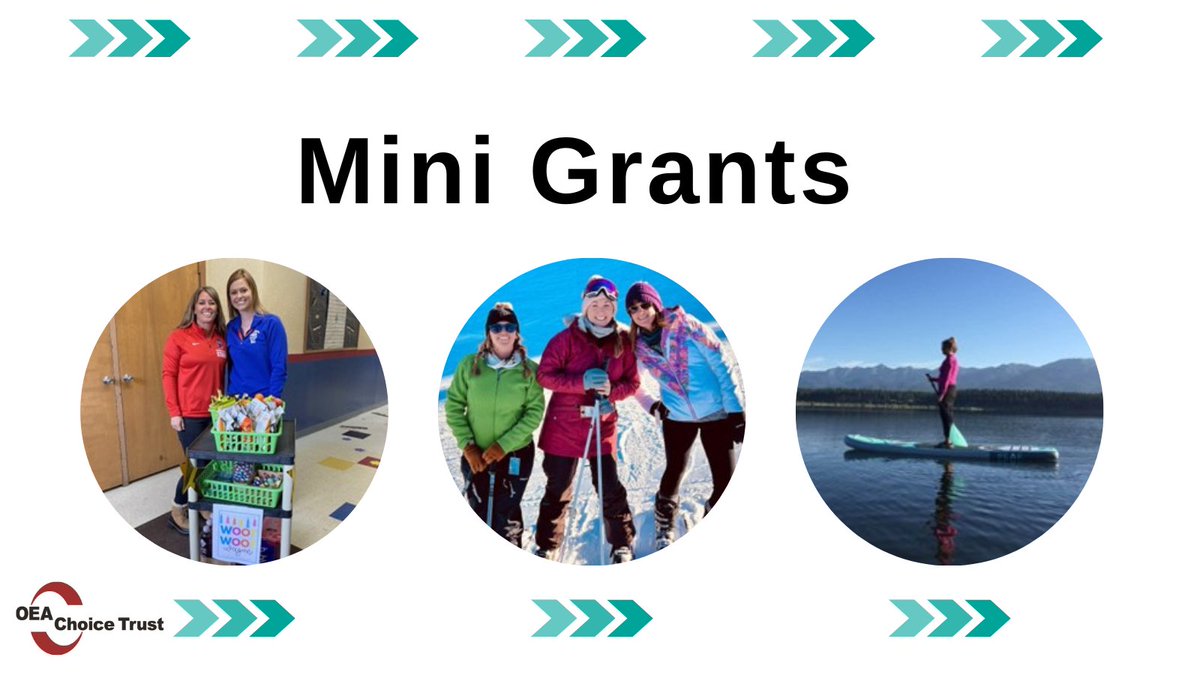 Sustain your Education Employee Well-being program with a Mini Grant! Fall Mini Grant applications due October 21. This fall we're featuring <a href="/SchoolsNorth/">North Powder Schools</a> as a sustainability success story: conta.cc/3DkPf5I
