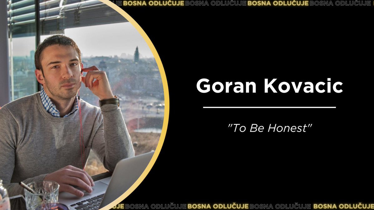 BHRT_nt's tweet photo. 07 | Goran Kovacic - "To Be Honest"

Genre: Funk/Disco
Language: English
Inspiration: a nightclub romance story <3

#BosnaOdlučuje https://t.co/DcecRytNX5