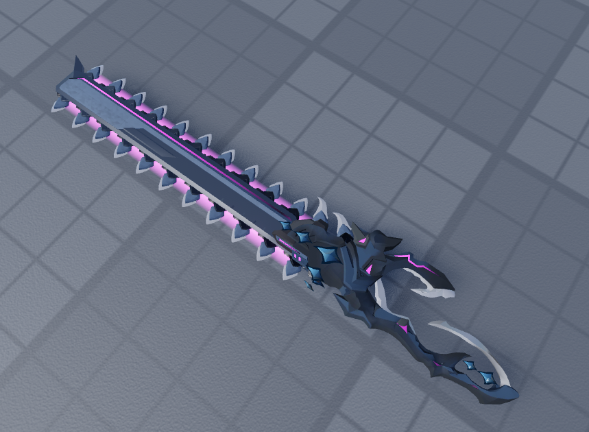 CurseMakesStuff's tweet photo. mechie chainie idk, another wonderful reference from @SiXstarers (they make awesome stuff)
#RobloxDevs #ROBLOX 

(btw I already finished it like 3 days ago, I was too lazy to texture it in one sitting) https://t.co/fT7o3FHem8