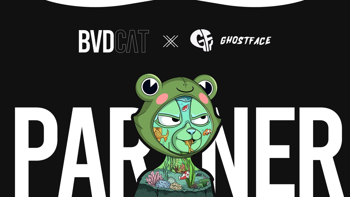 BVDCAT_'s tweet photo. Community is everything, at @BVDCAT_ there is nothing more important than bringing communities together.
We've partnered with @GhostfaceNFT to make a trait that's iconic to their community and we couldn't be happier.
You can find the "Ghostface Froggie" in the OG collection. https://t.co/vkyyaarDH8