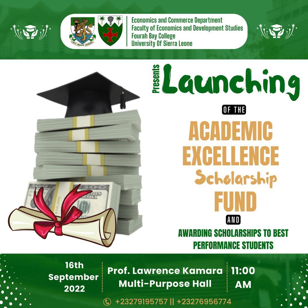 EconAssocSL's tweet photo. Staff of the Economics Department who are also members of @EconAssocSL  have set up a scholarship fund. Special appreciation to the Head of Department Sylvester Bob Hadji for leading this.  #EconTwitter #Leadership #HigherEducation #Economics https://t.co/G8JuzU2nFm