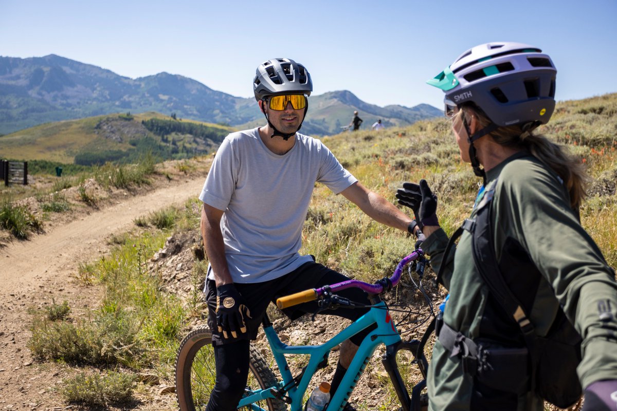 Deer_Valley's tweet photo. Private and group bike lessons are available at #DeerValley Friday - Sunday through September 25. Book yours here: https://t.co/KoKPiIWgD2 https://t.co/HO4cgp1NPb