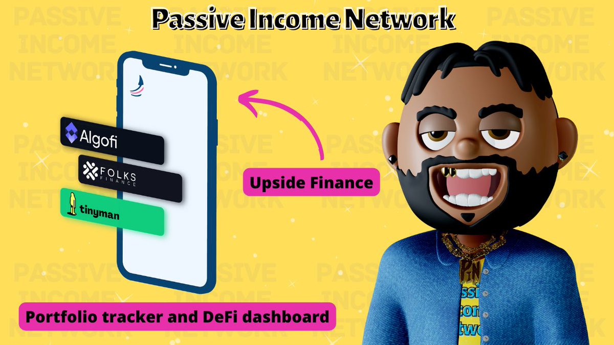 Tapped in with <a href="/upsidefi_io/">UpsideFinance</a> to talk about their new products for Tracking  your Portfolio of #Algorand ASAs $ALGO

Set a reminder for the 4pm pst premiere 👉🏿 youtu.be/Qtm44towUyY