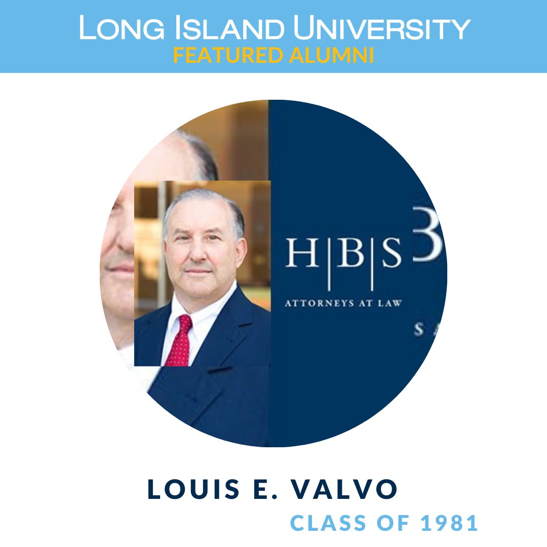Louis E. Valvo '81 joins Hall Booth Smith P.C. as a partner with more than 35 years of experience in criminal and civil litigation. 
#longislanduniversity #liu #liualumni #liualumnispotlight