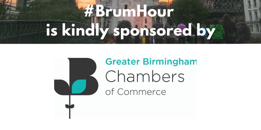 You are invited to Network with Birmingham Sundays at 8pm with #BrumHour sponsored by Greater Birmingham Chambers of Commerce.

Discover the benefits of joining <a href="/GrBhamChambers/">GreaterBhamChambers</a> via their website here: greaterbirminghamchambers.com
#Birmingham