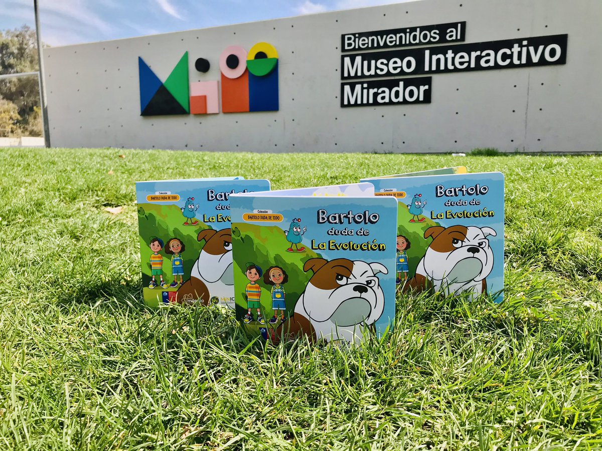 CMinicad's tweet photo. Amig@s! Muy contentos de anunciar la publicación de nuestro primer libro infantil sobre ciencia, la saga: “Bartolo duda de”. En este primer número:”Bartolo duda de: La Evolución”. 
El libro será lanzado mañana en dependencias de @MIM_museo 

Financiado: @CentrosAnid @min_ciencia https://t.co/pHAZeSxwhR