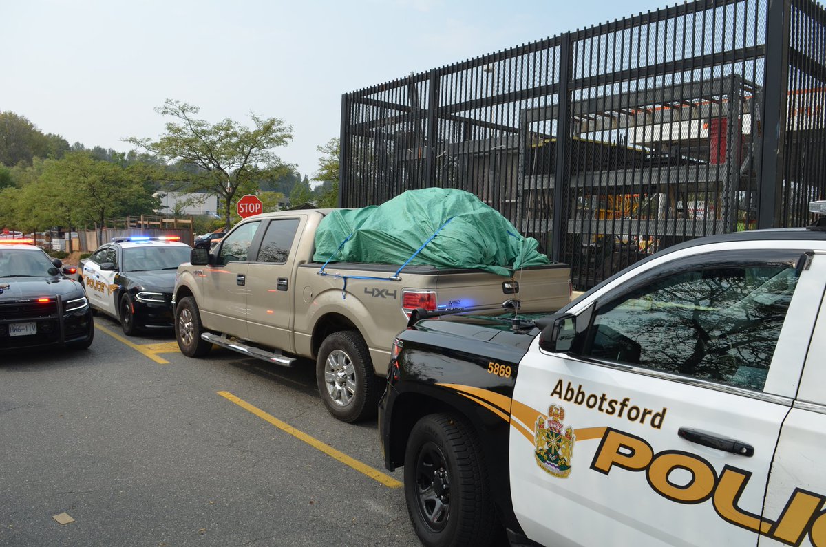 Known property offender from northern BC arrested this afternoon by <a href="/AbbyPoliceDept/">Abbotsford Police Department</a> in this stolen vehicle.