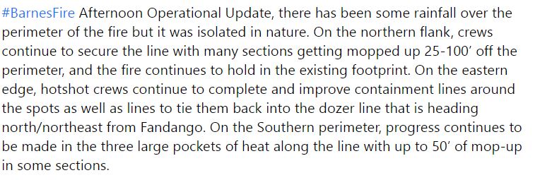 ModocNF's tweet image. #Barnesfireupdate