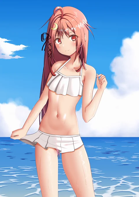 #艦これ
うーちゃん描きましたーーーー～ 