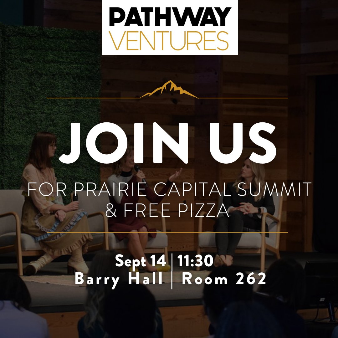 Join us THIS WEDNESDAY for free pizza before Prairie Capital Summit! Prairie Capital Summit will be discussing topics relevant to founders and investors, and educational tracks for those managing funds and those wanting to learn more about raising capital.