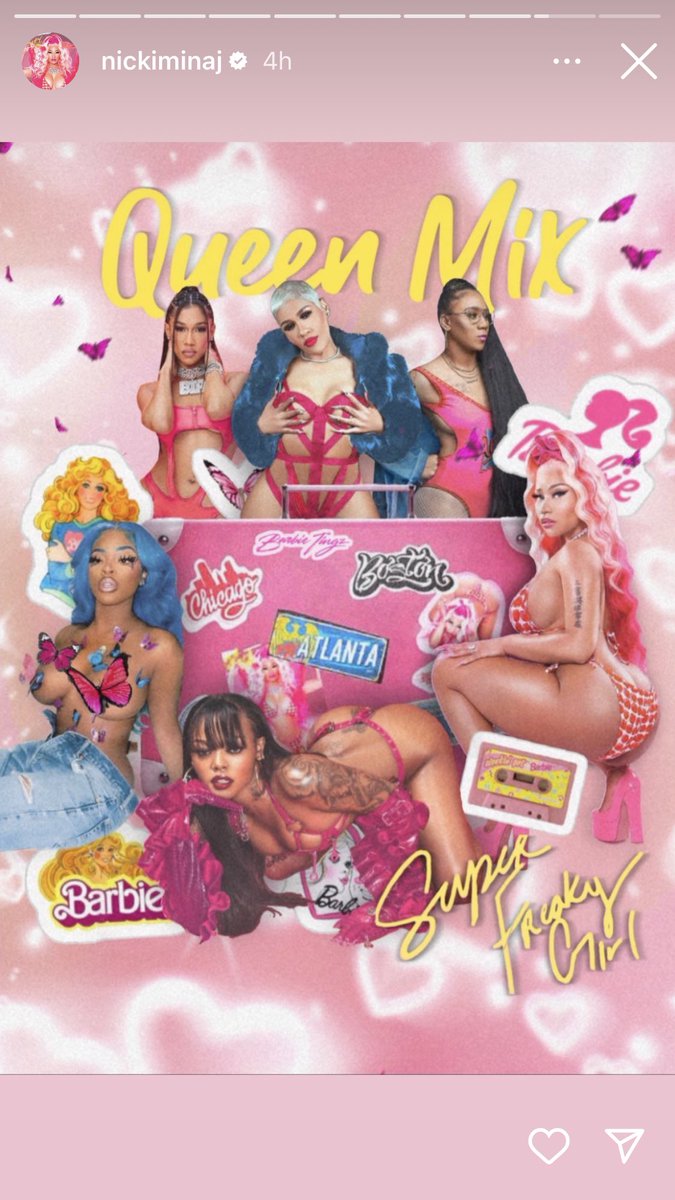 CarmellaBigBarb's tweet photo. Buying Party has started SUPER FREAKY GIRL #QueenRemix https://t.co/6Xvss7BIlm