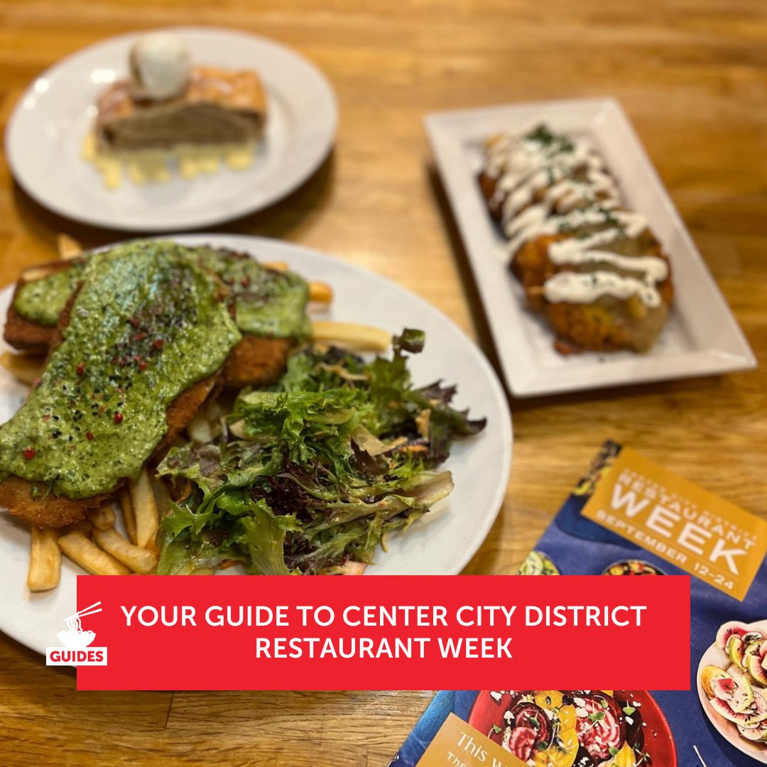 visitphilly's tweet photo. It's @ccdphila Restaurant Week, where over 70 restaurants offer fixed, three-course dinner menus and select lunches at discount prices, as well as the new Dinner and a Show promotion, where attractions offer discounted tickets! #VisitPhilly #CCDRestaurantWeek #phillyeats https://t.co/dYkFImkdrS