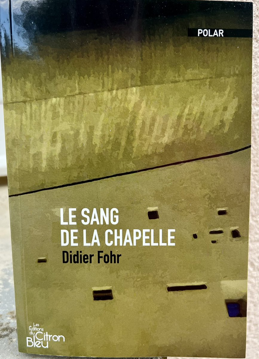 Et si un crime odieux survenait à La Chapelle de Ronchamp? La suite, c’est dans « Le Sang de La Chapelle » aux éditions du Citron Bleu. Et aux Livres dans la Boucle ce week-end à Besançon.