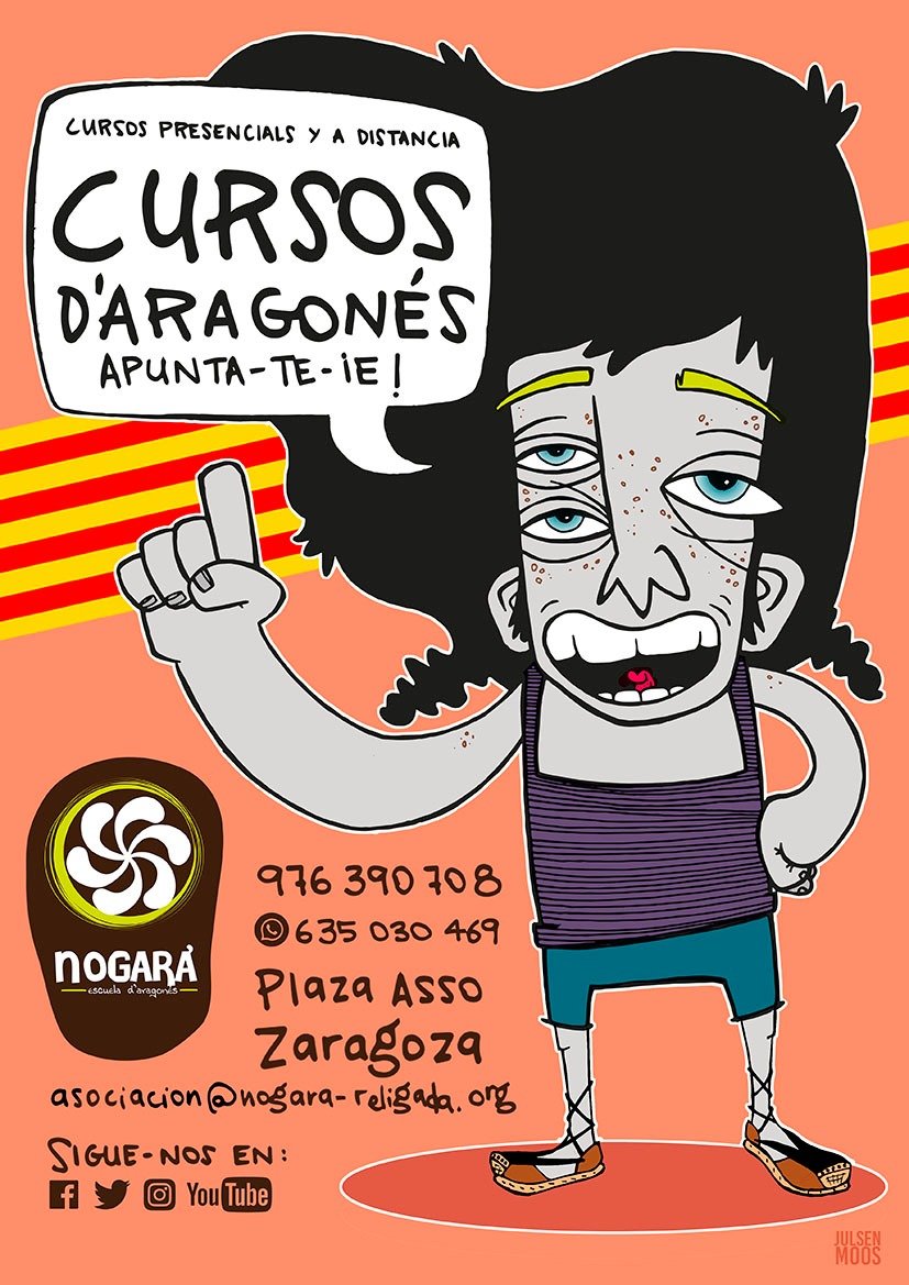 📆 Tos femos memoria de que lo proximo sabado 1 d'octubre feremos a Devantadera d'os cursos d'estianyo en nuestra seu d'a Plaza Asso
👥I acudirán os/as alumnas de l'anyo pasau y tendremos muitas sorpresas d'as que tos n'iremos contando!
🗣 Viene-te-ne! y socializa-te en #aragonés