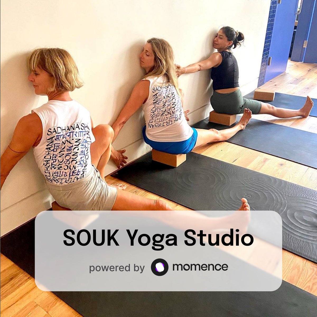 themomence's tweet photo. Our previous post about SOUK Yoga Studio was fun but is now out of date. Check out these recent 🧘 momence (moments &amp; experiences) over at SOUK in NYC powered 🚀 by @themomence .
.
.
.
#yogastudiosoftware #yogastudioowner #yogastudio #yoga https://t.co/nTainybpx2