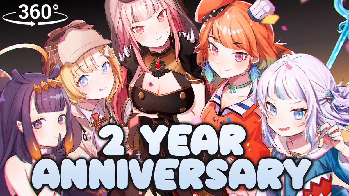 #holoMyth's 2 YEAR ANNIVERSARY collab stream will start soon!💀🐔🐙🔱🔎 This calls for a celebration! Are you ready? Join the party and let's celebrate together!! 📅3PM, Sep 12 PST | 7AM, Sep 13 JST 🔗youtu.be/LTgoqNDkLkM