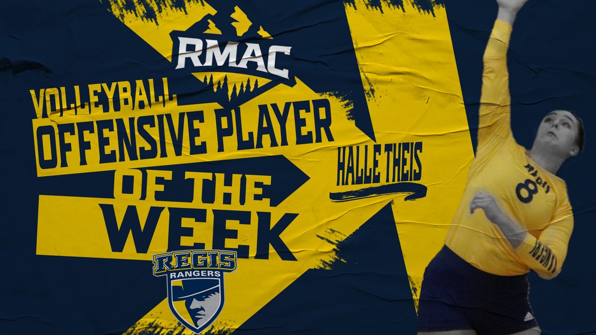 Halle Theis pushed the Rangers to a 2⃣-0⃣ start in conference play with a scalding .4⃣9⃣2⃣ hitting percentage on the week! 🔥🔥🔥

#RangerUp | #EverythingElevated