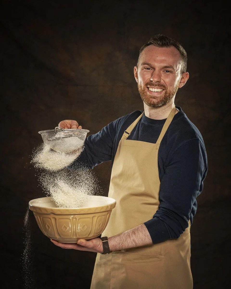 CaldervaleHE's tweet photo. We are so excited to watch you in Bake Off this season Mr Flynn, we are all rooting for you. One more sleep π° π π #bakingislife #bakeoff2022 #youareourwinner https://t.co/RaBEJZd1dQ