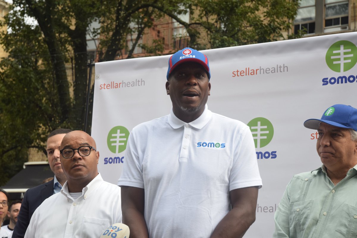Gregg McQueen (@greggmcq) on Twitter photo Former NBA player Felipe Lopez was on Dyckman Street today, partnering with <a href="/SOMOSCare/">SOMOS Care</a> on new anti-litter campaign. Lopez appears with <a href="/MarianoRivera/">Mariano Rivera</a> in a new PSA for the campaign, which aims to convince New Yorkers to use street wastebaskets & reduce neighborhood litter. Former NBA player Felipe Lopez was on Dyckman Street today, partnering with <a href="/SOMOSCare/">SOMOS Care</a> on new anti-litter campaign. Lopez appears with <a href="/MarianoRivera/">Mariano Rivera</a> in a new PSA for the campaign, which aims to convince New Yorkers to use street wastebaskets & reduce neighborhood litter.