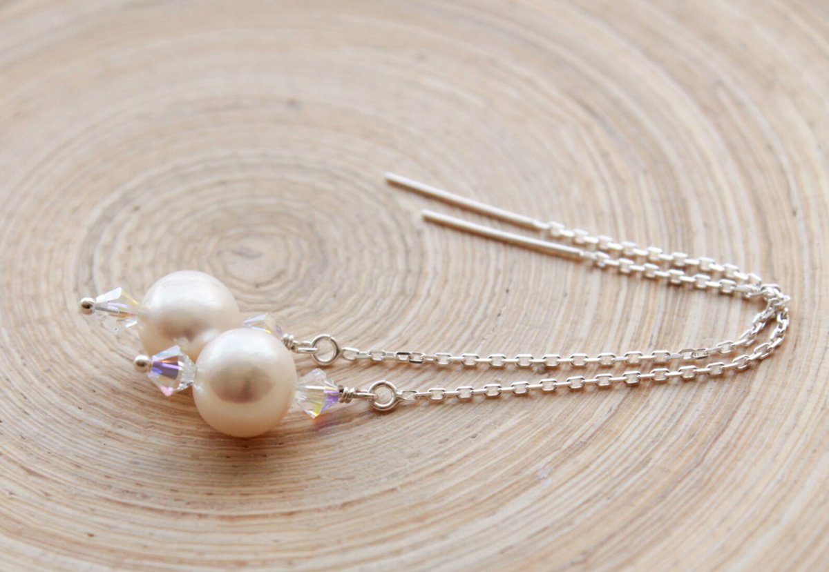 g55211762's tweet photo. Wedding Freshwater white pearls earrings, sterling silver threaders. Bridesmaids gifts. Thanksgiving gifts, June birthstone gifts for girls.
#WhitePearlsEarrings #june #Bridesmaids #SilverThreaders #BirthstoneGifts #EverywhereUR
๐https://t.co/QUr3YKW13l https://t.co/HuIEtVmWzU