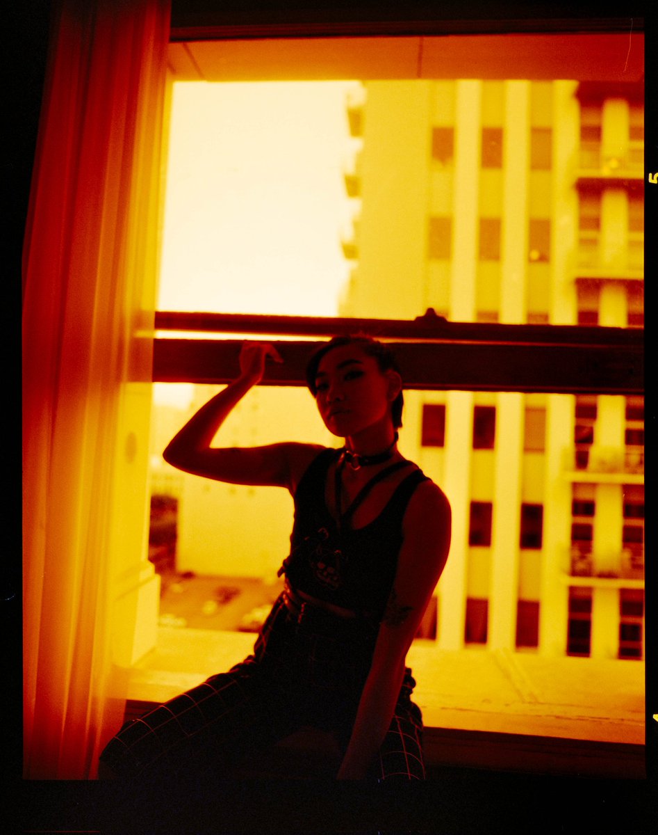 rollingwithjosh's tweet photo. Portraits I took on redscale film. https://t.co/SqX2CfmOUT