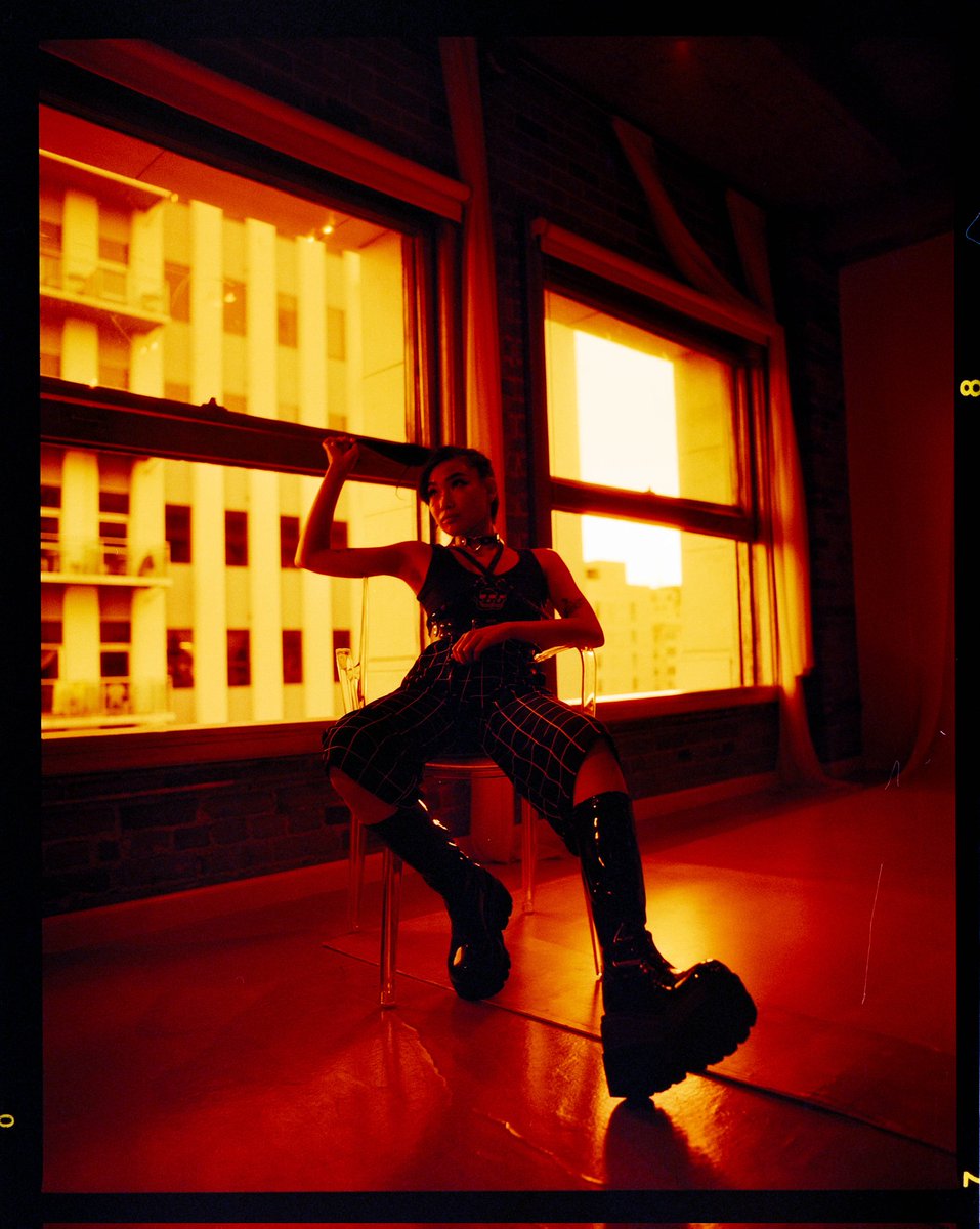 rollingwithjosh's tweet photo. Portraits I took on redscale film. https://t.co/SqX2CfmOUT