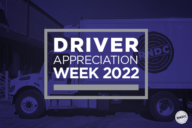 RNDC_USA's tweet photo. #RNDC is proud to recognize Driver Appreciation Week. We're grateful to all of our drivers and their efforts to help us deliver products across the country. Each of you continue to help make RNDC the distributor of choice.

#ExpertsAtOurCraft
#RNDCcares https://t.co/Y4mXqJkoy0