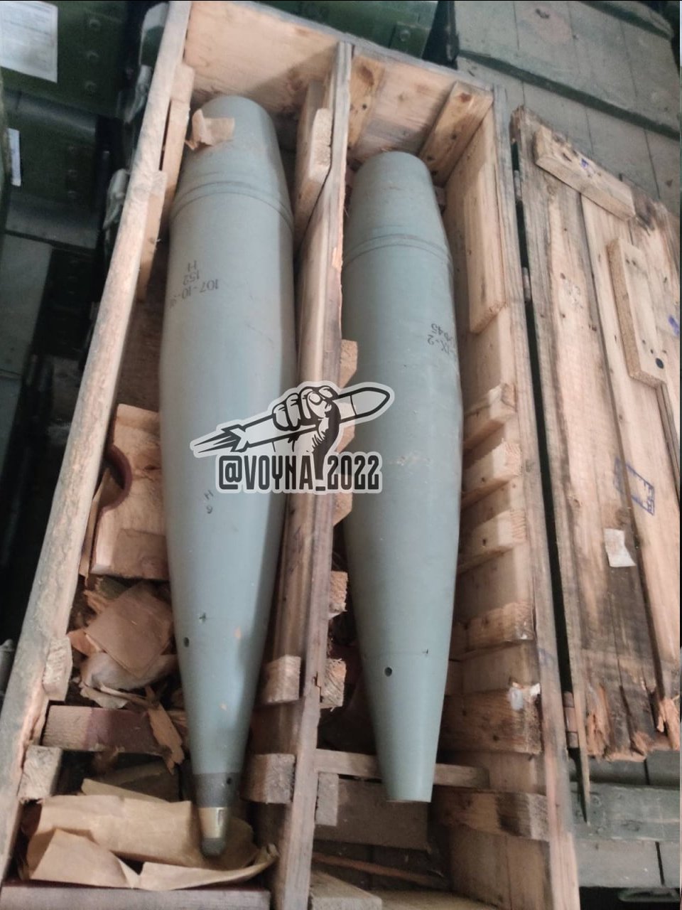 Cᴀʟɪʙʀᴇ Oʙsᴄᴜʀᴀ on Twitter "Fresh 152mm OF540? HEFRAG projectiles