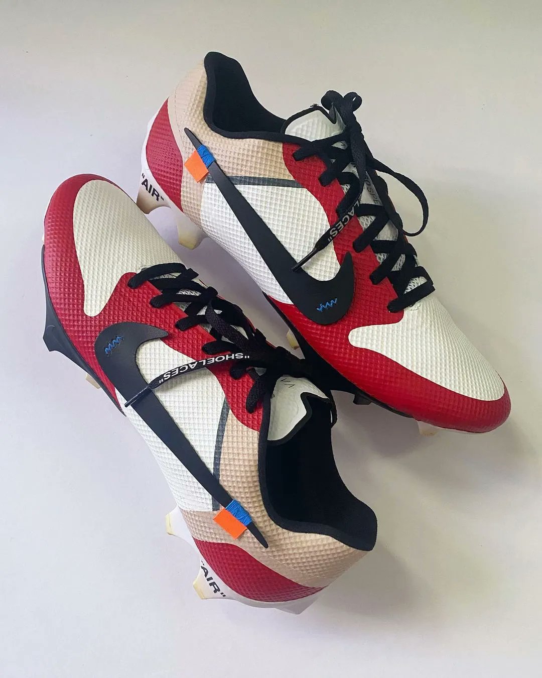 Sneaker News on X: Custom cleats inspired by the Off-White x Air