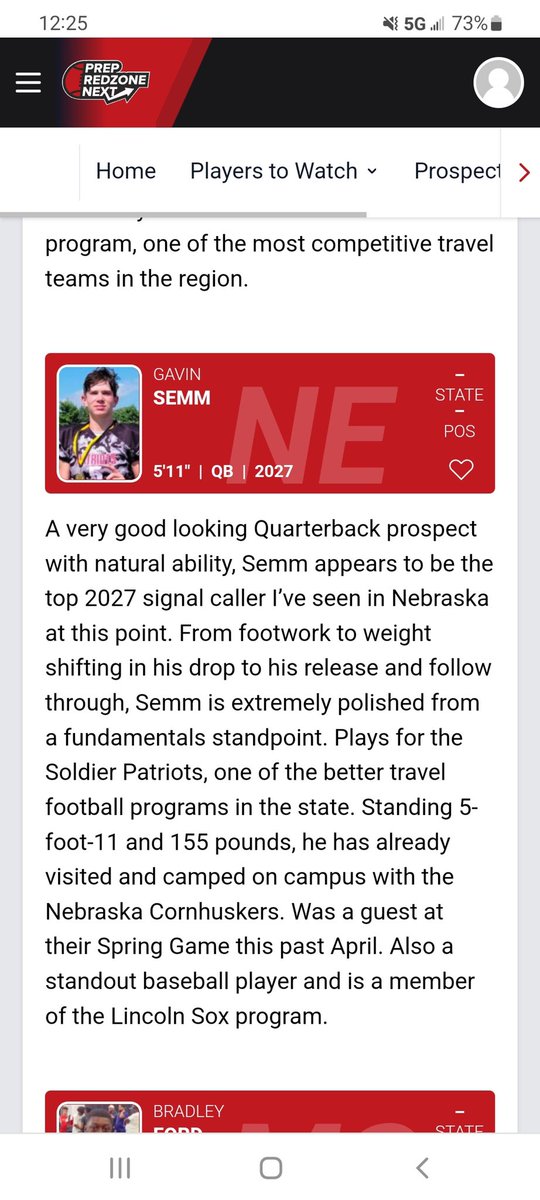Thank you for the write up <a href="/AlPopsFootball/">𝐀𝐋 𝐏𝐨𝐩𝐬</a>. Lots of great players in Nebraska!