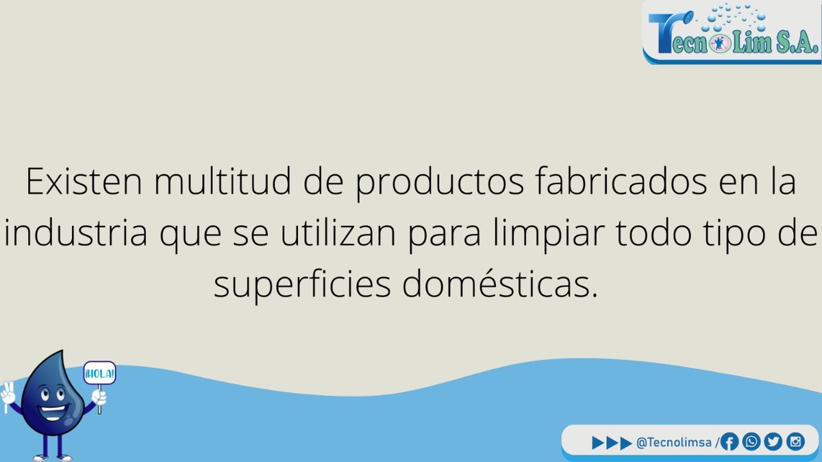 Tecnolimsa's tweet photo. Pero los mejores productos son los de Tecnolimsa. 
Somos fabricantes y distribuidores directos de productos químicos para limpieza y desinfección a nivel industrial y doméstico. 
#Tecnolimsa #Tecnolimsalimpiandotufuturo #productosdelimpieza  #productosdedesinfeccion https://t.co/nEaIb765CH