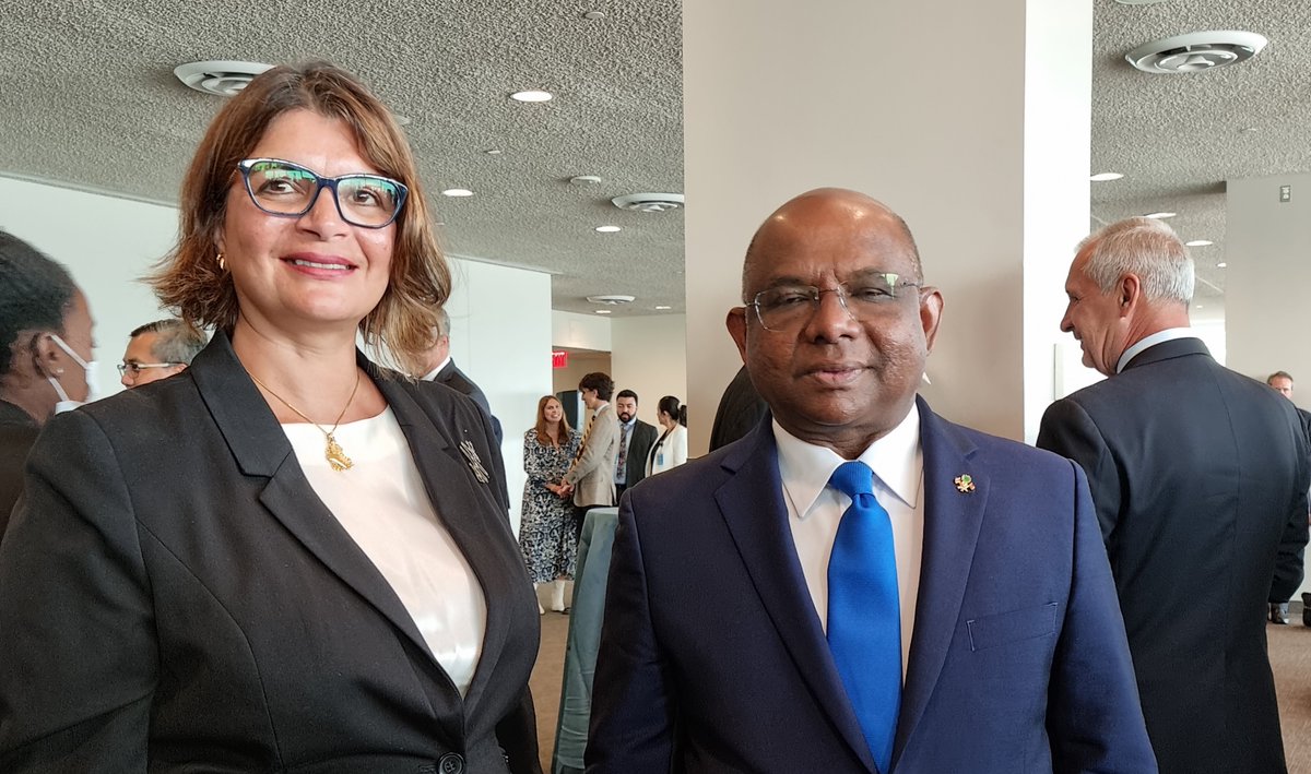 On behalf of @RASITHQ and its associates, I would like to express our sincere thanks and gratitude to H.E. Mr. @abdulla_shahid, for his services and great achievements as the President of the 76th Session of the United Nations General Assembly. #PresidencyOfHope @MVPMNY